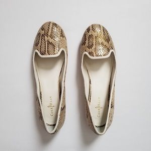 Cole Haan snake print loafer with Nike air soles